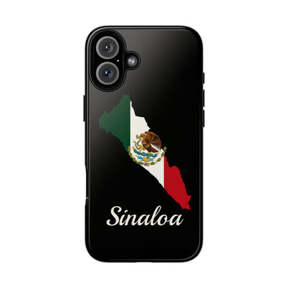 Sinaloa Mexico Flag Map Phone Case | Mexican American Pride Tough Case for iPhone & Samsung