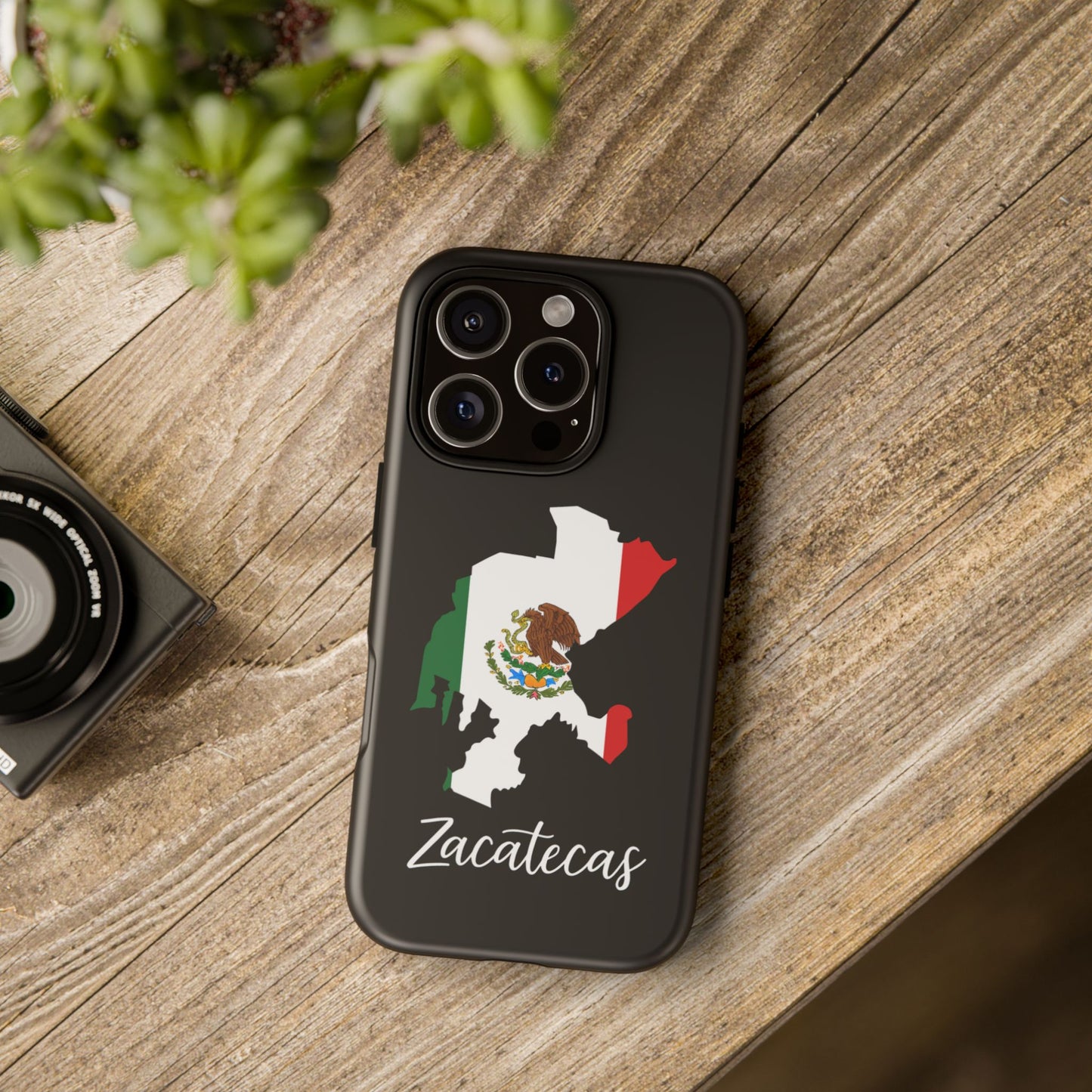 Zacatecas Mexico Flag Map Phone Case | Mexican American Pride Tough Case for iPhone & Samsung