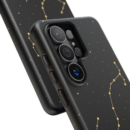 Scorpio Zodiac Constellation Phone Case – Luxe Gold Celestial Cover
