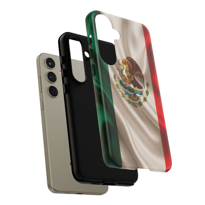 Mexico Flag Phone Case | Mexican Pride iPhone & Samsung Case | Tricolor Aesthetic Tough Protective Cover