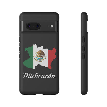Michoacán Mexico Flag Map Phone Case | Mexican American Pride Tough Case for iPhone & Samsung