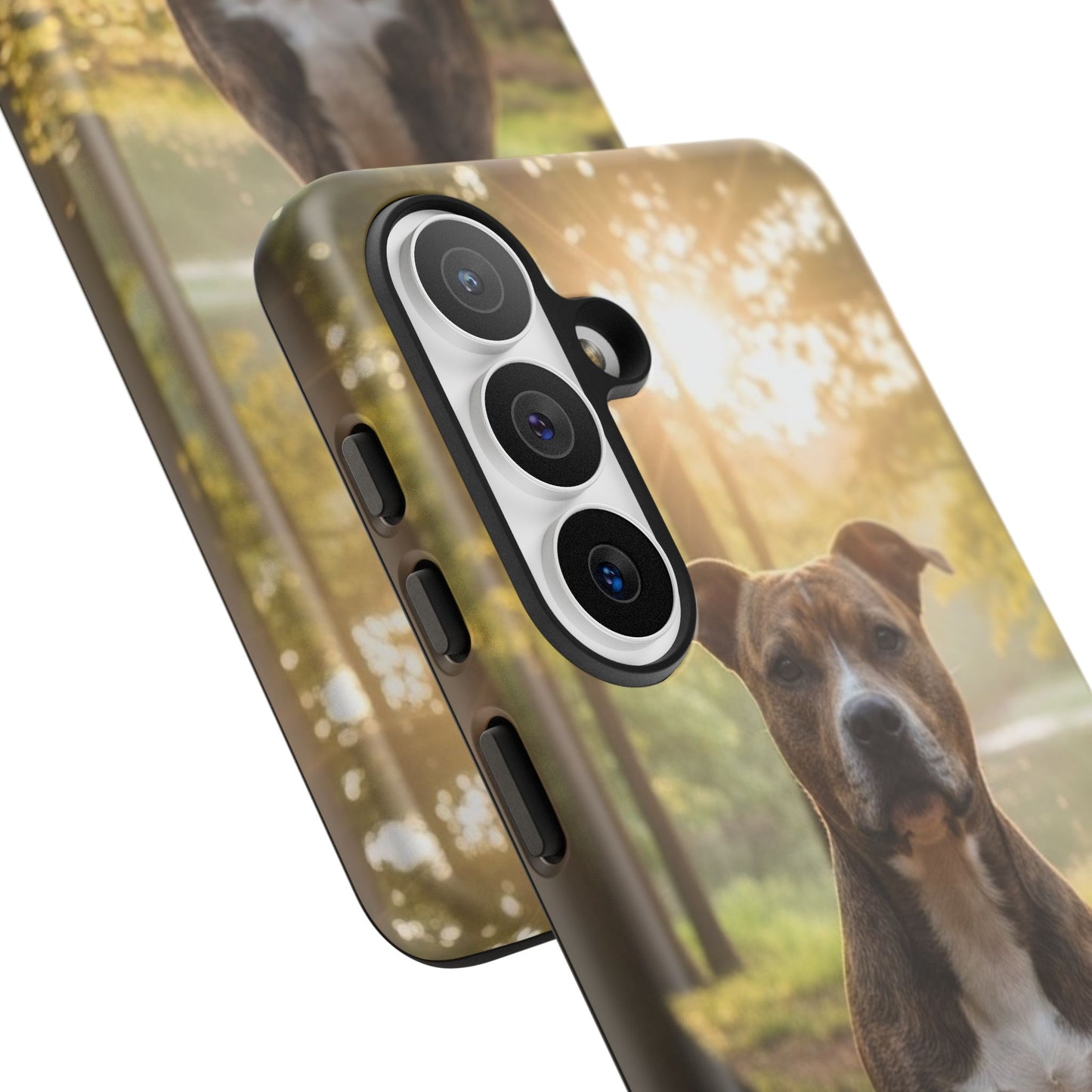 Pit Bull Phone Case – Dog Portrait Tough Case (iPhone, Samsung, Pixel)