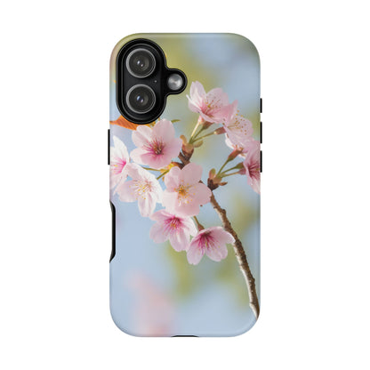 Cherry Blossom Phone Case – Pink Floral Tough Case (iPhone, Samsung Galaxy, Pixel)