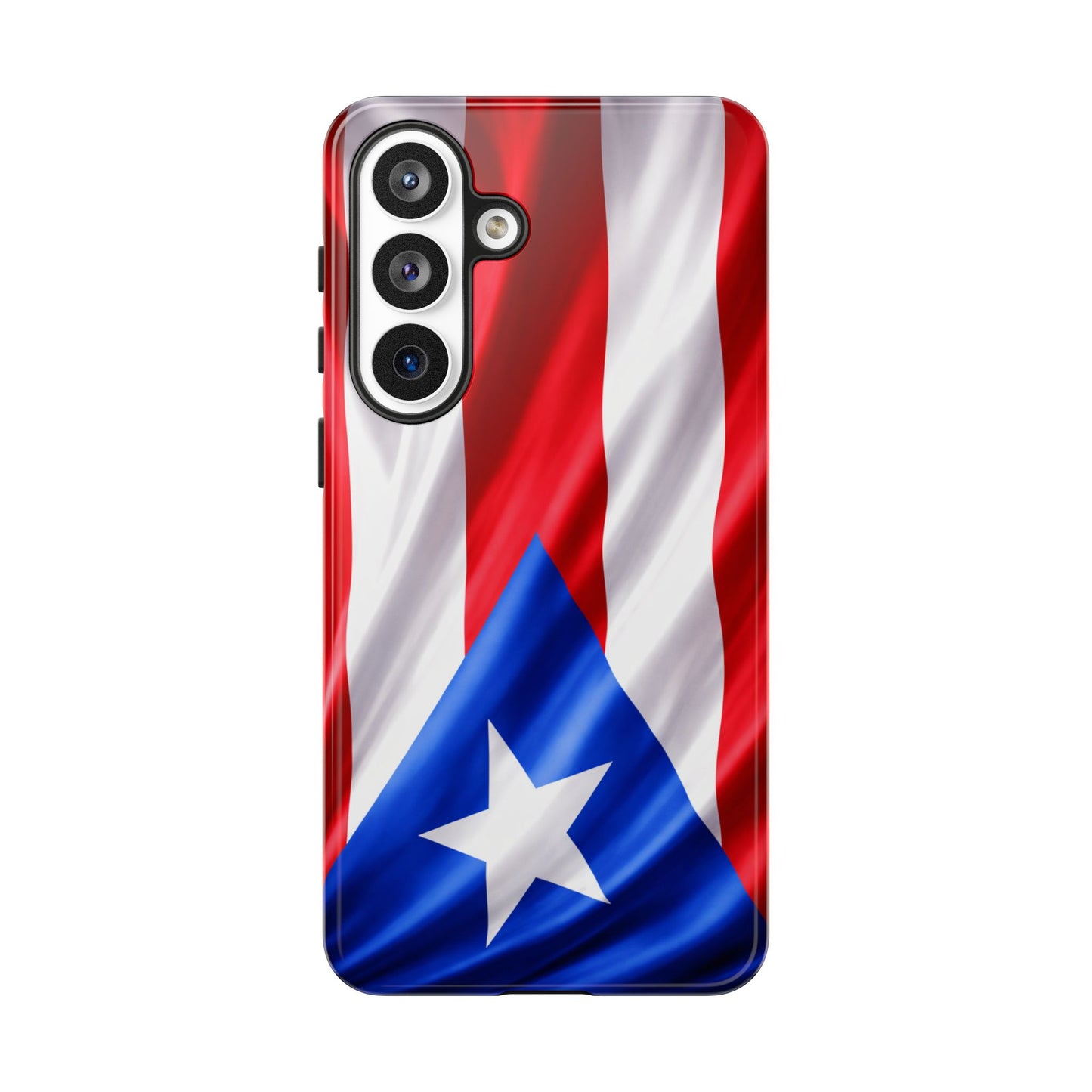 Puerto Rico Flag Phone Case | Boricua Pride Tough Case | Puerto Rican Flag Protective Cover for iPhone & Samsung