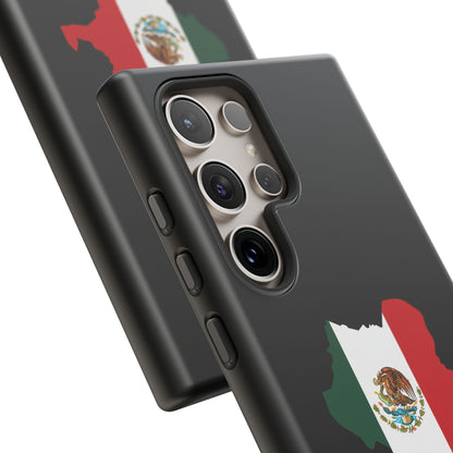 Durango Mexico Flag Map Phone Case | Mexican American Pride Tough Case for iPhone & Samsung
