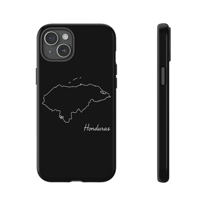 Honduras Outline Phone Case – Minimal Country Map Tough Case (iPhone, Samsung, Pixel)