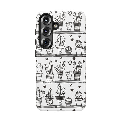 Cactus Succulent Phone Case Cute Plant Aesthetic iPhone Samsung Cover