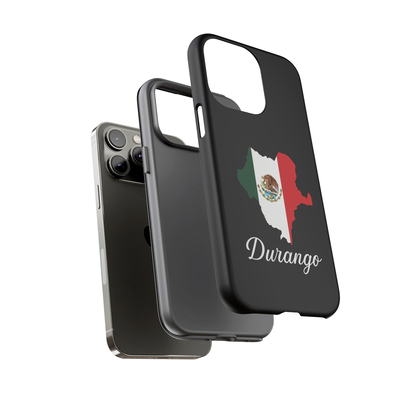 Durango Mexico Flag Map Phone Case | Mexican American Pride Tough Case for iPhone & Samsung