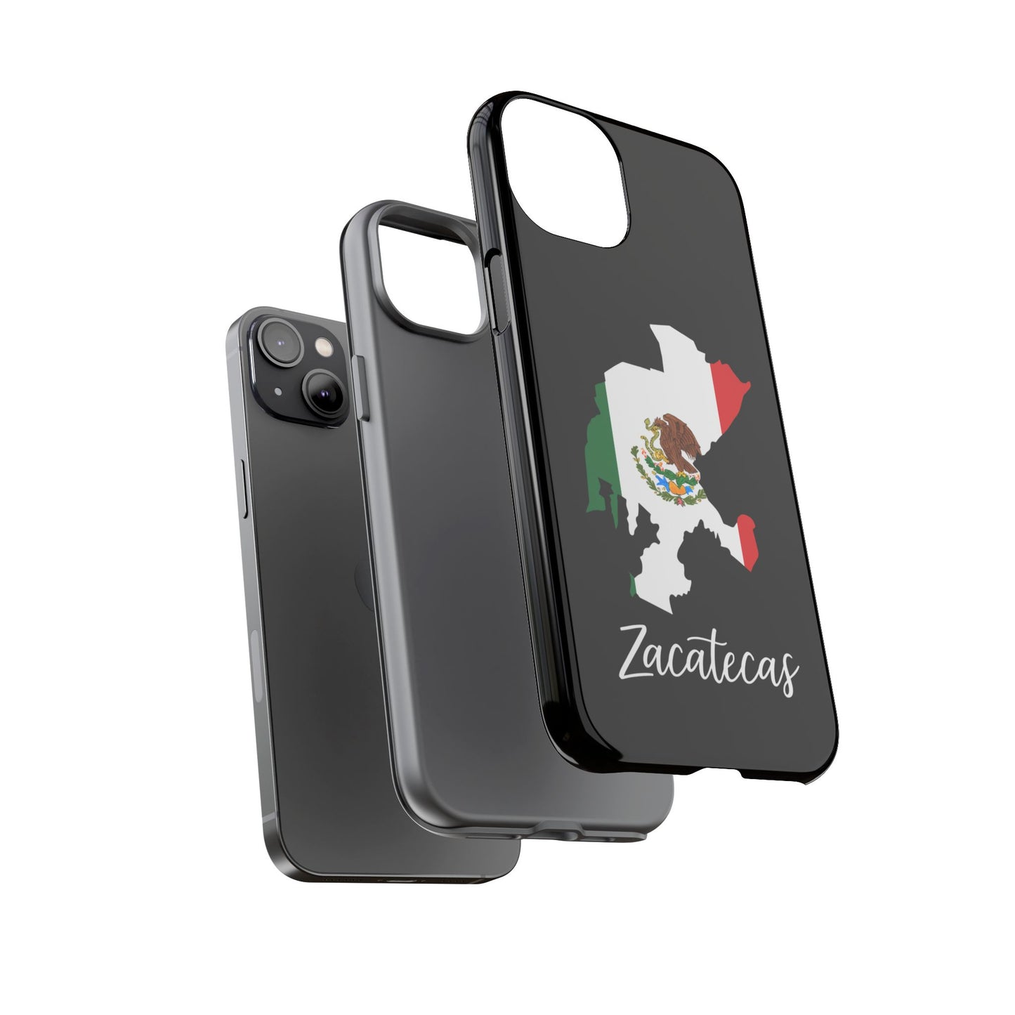 Zacatecas Mexico Flag Map Phone Case | Mexican American Pride Tough Case for iPhone & Samsung