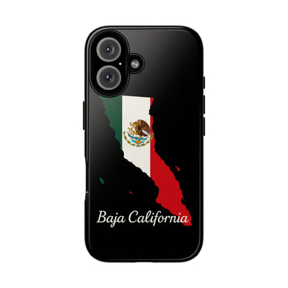 Baja California Mexico Flag Map Phone Case | Mexican American Pride Tough Case for iPhone & Samsung