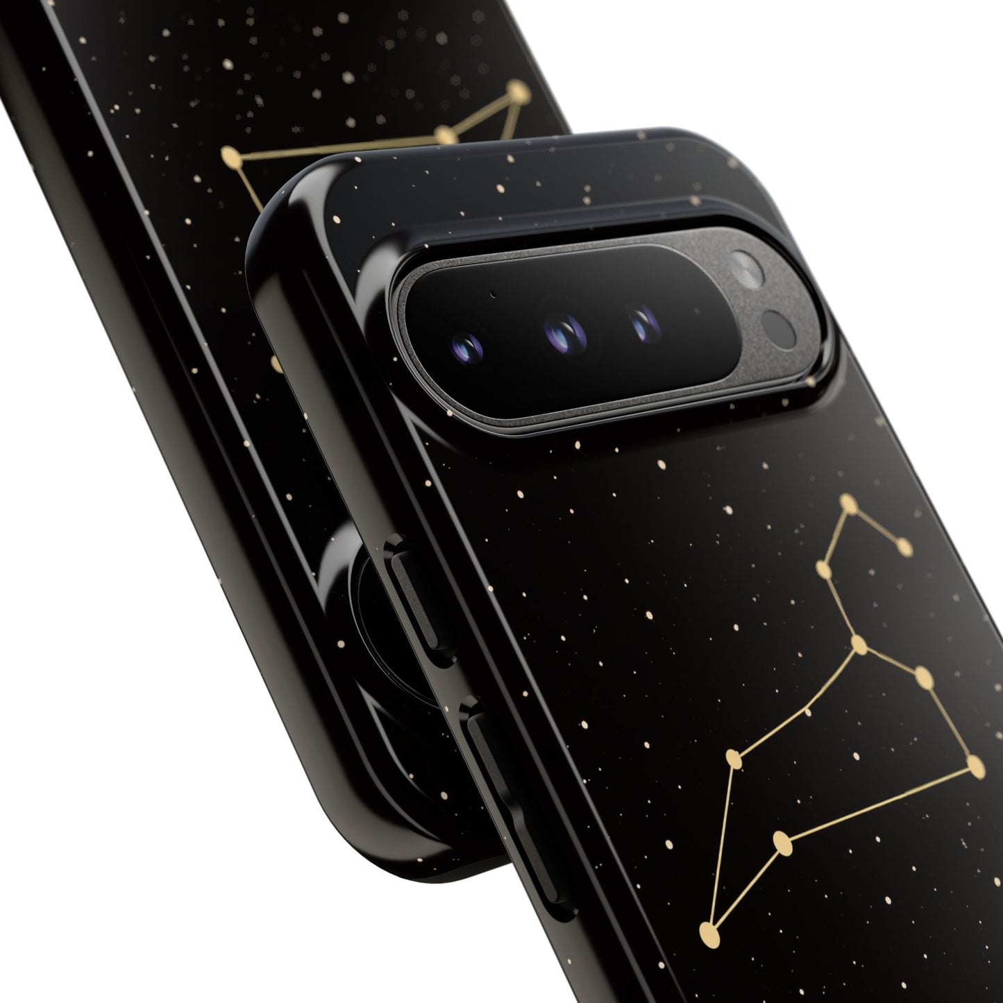 Leo Zodiac Constellation Phone Case – Luxe Gold Celestial Cover