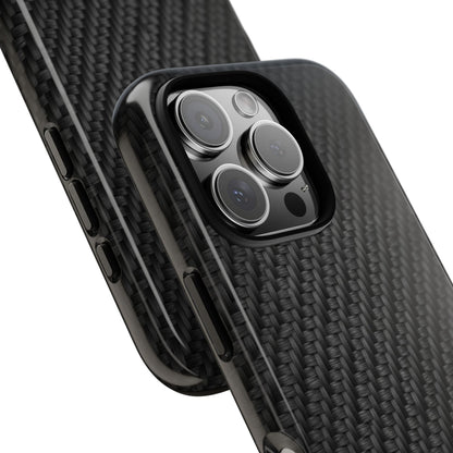 Carbon Fiber Inspired Phone Case – Rugged Slim Protective Tech Case for iPhone & Samsung
