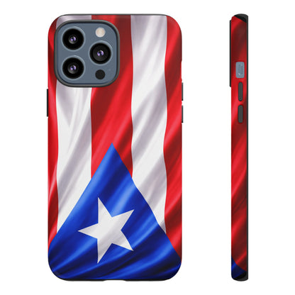 Puerto Rico Flag Phone Case | Boricua Pride Tough Case | Puerto Rican Flag Protective Cover for iPhone & Samsung