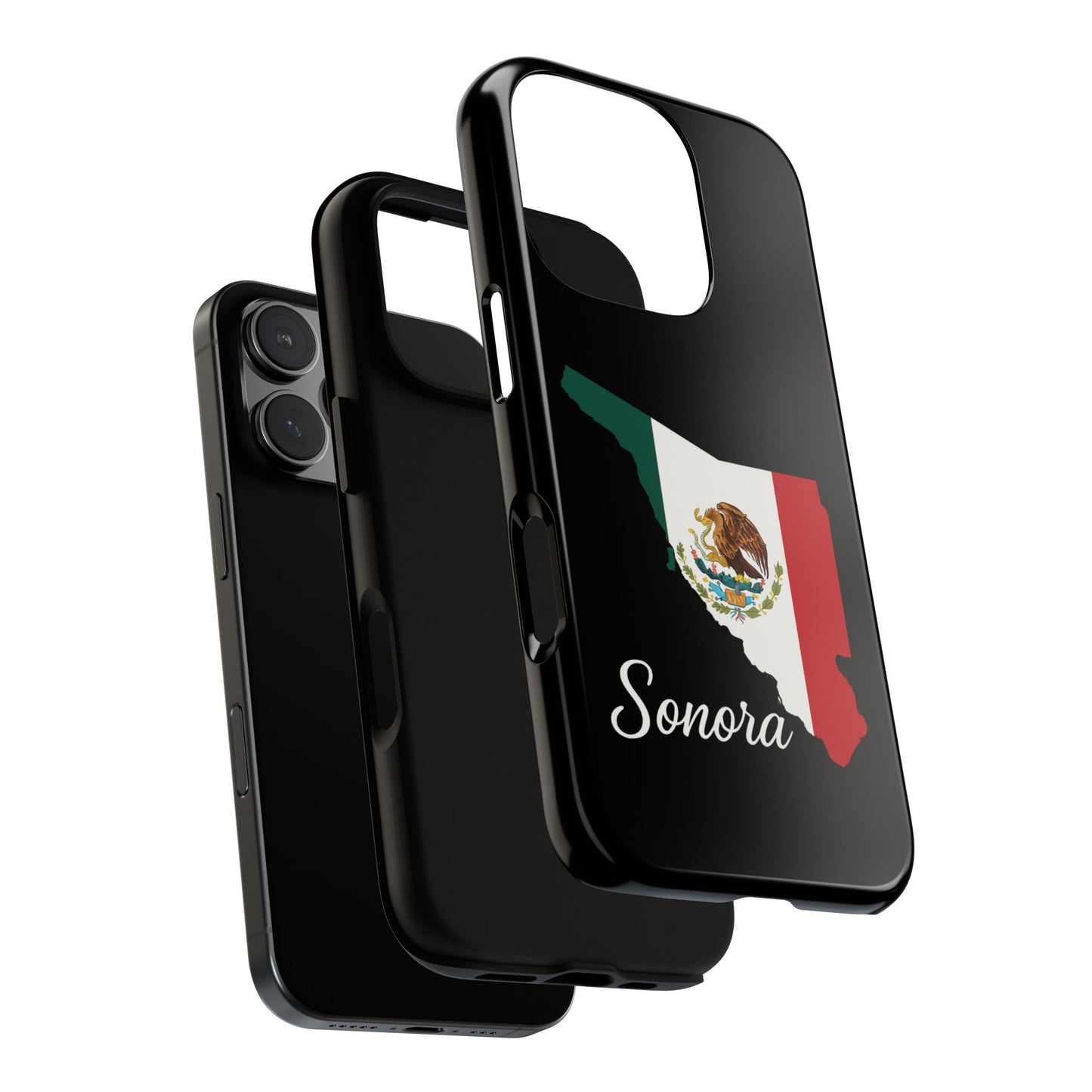 Sonora Mexico Flag Map Phone Case | Mexican American Pride Tough Case for iPhone & Samsung