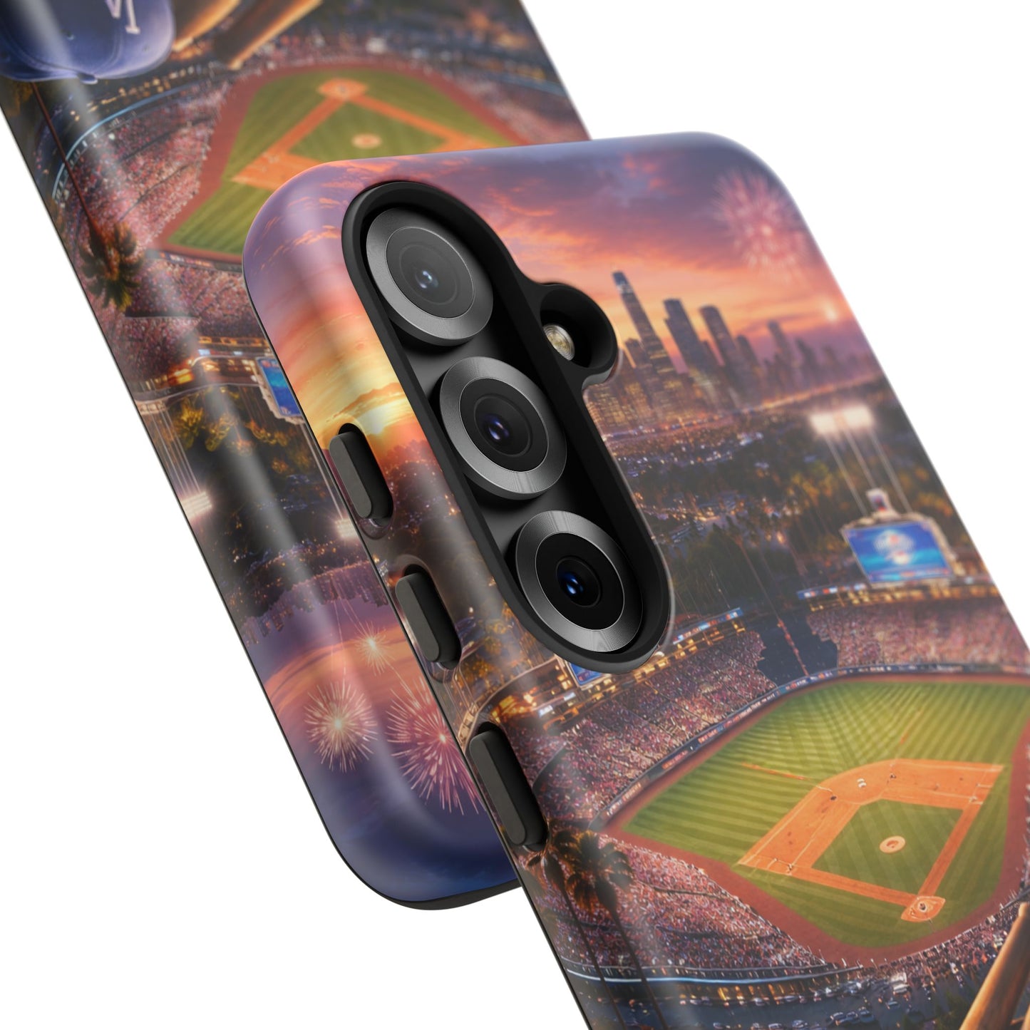 Baseball Sunset Stadium Phone Case LA Game Day Sports Aesthetic Case