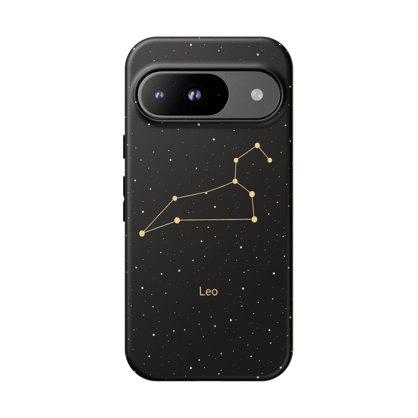 Leo Zodiac Constellation Phone Case – Luxe Gold Celestial Cover