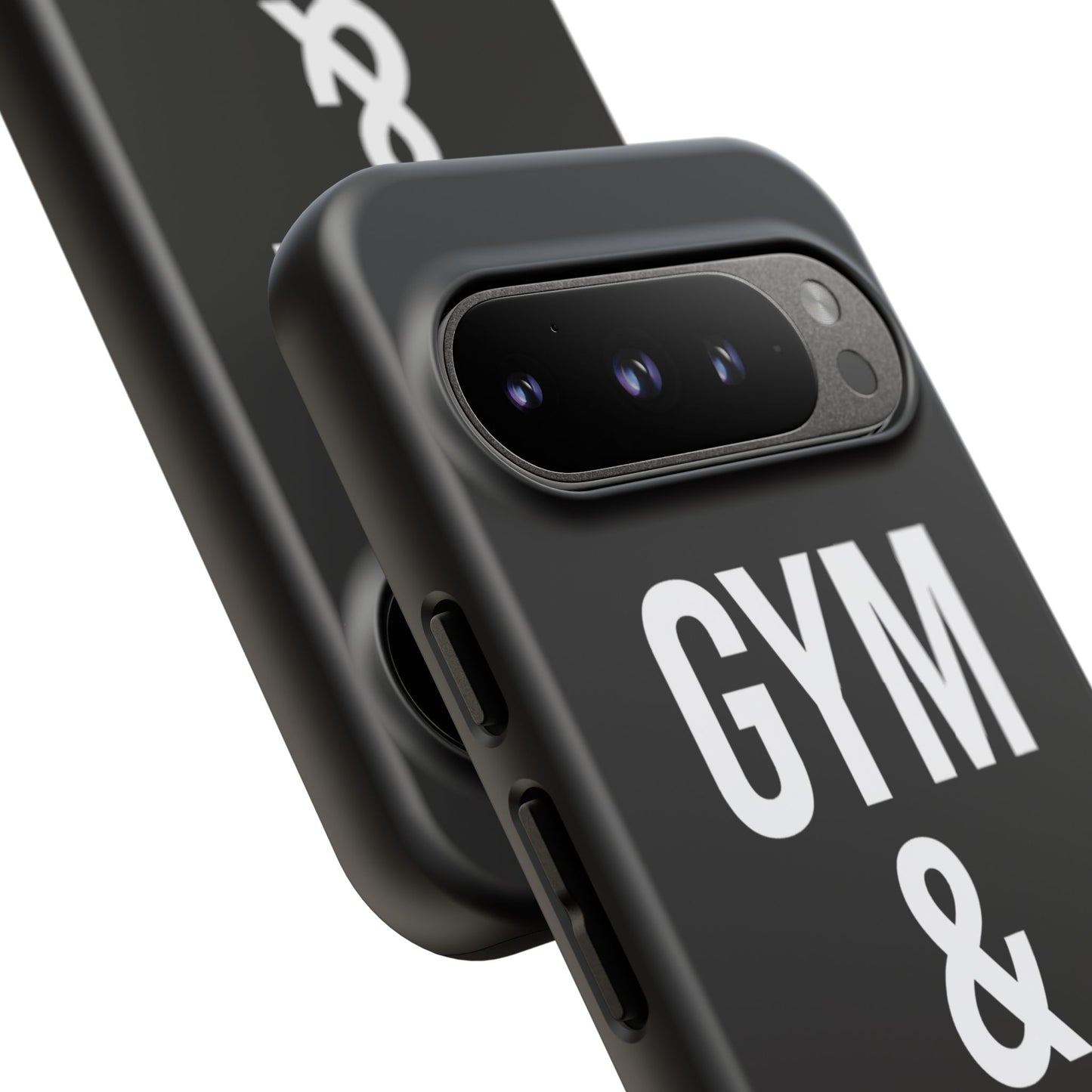Gym & Jesus Phone Case Christian Faith Workout Gym Motivation Case
