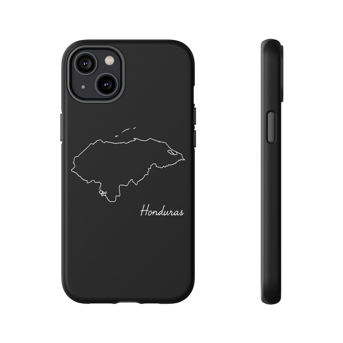Honduras Outline Phone Case – Minimal Country Map Tough Case (iPhone, Samsung, Pixel)
