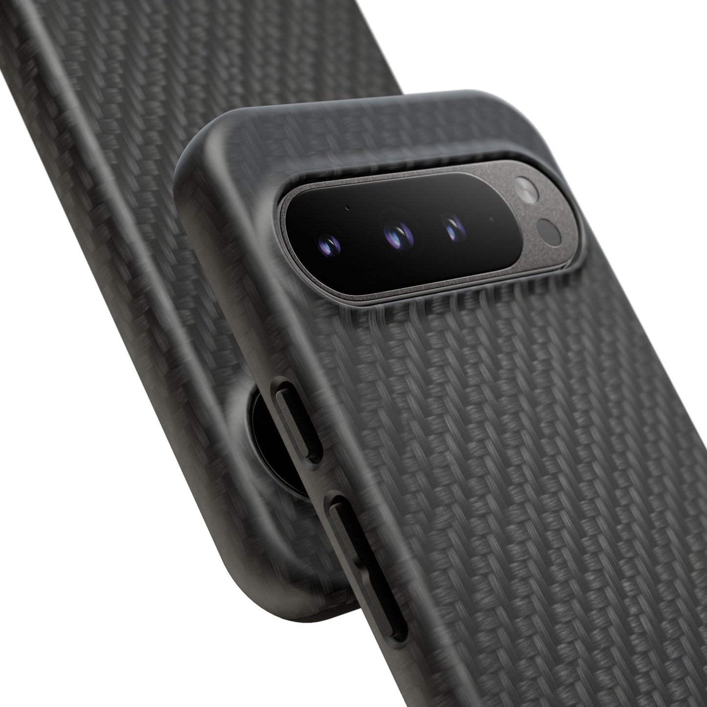 Carbon Fiber Inspired Phone Case – Rugged Slim Protective Tech Case for iPhone & Samsung