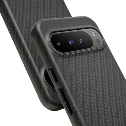 Carbon Fiber Inspired Phone Case – Rugged Slim Protective Tech Case for iPhone & Samsung