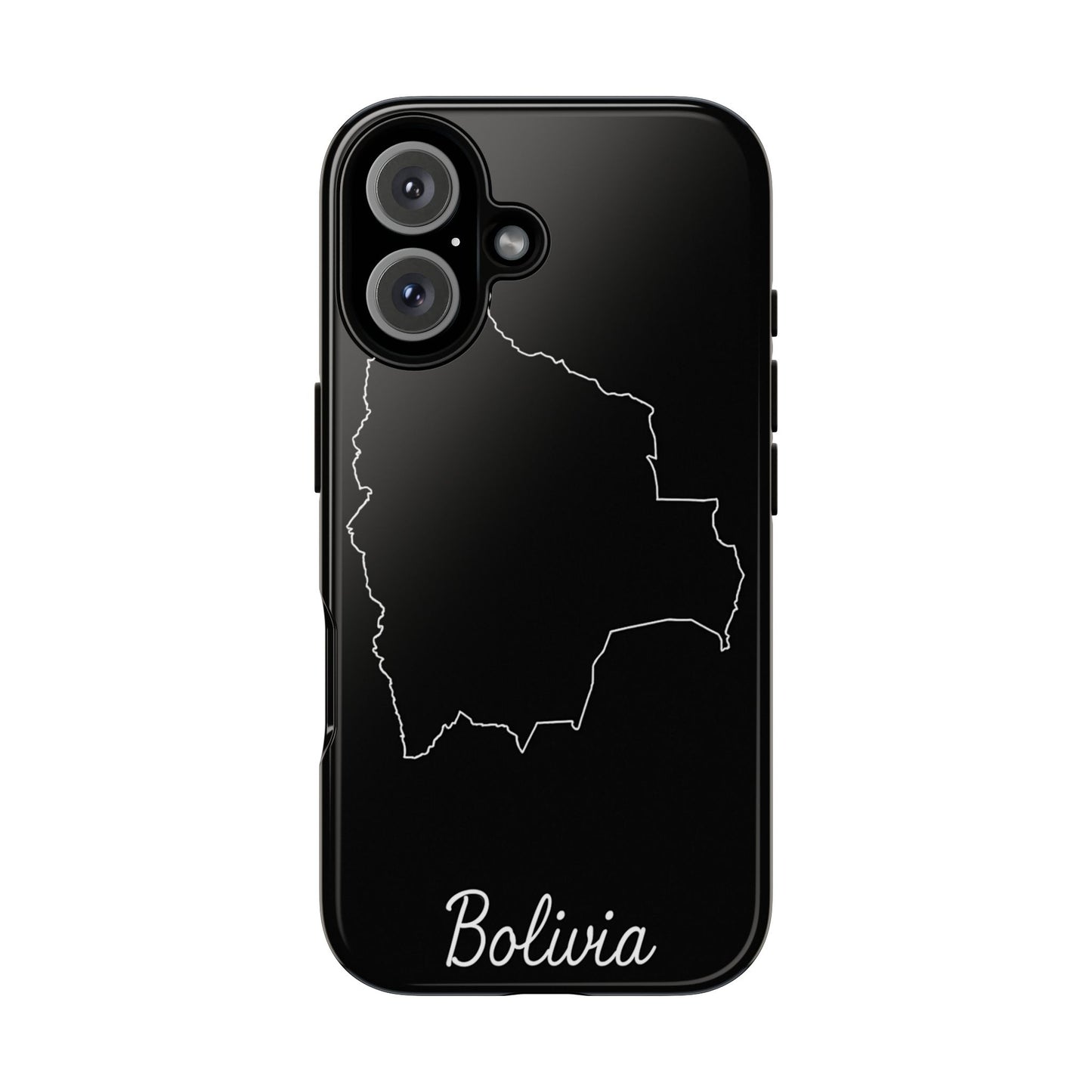 Bolivia Outline Phone Case – Minimal Country Map Tough Cover