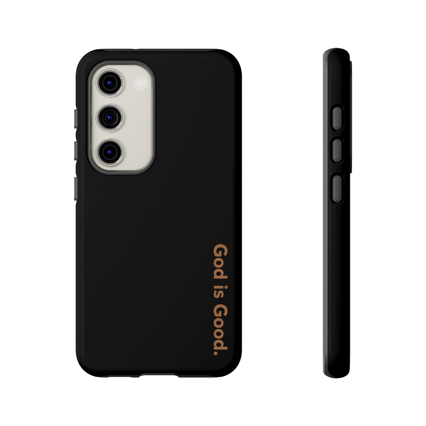 God Is Good Phone Case Minimal Aesthetic Christian Tough Cover