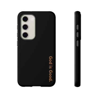 God Is Good Phone Case Minimal Aesthetic Christian Tough Cover
