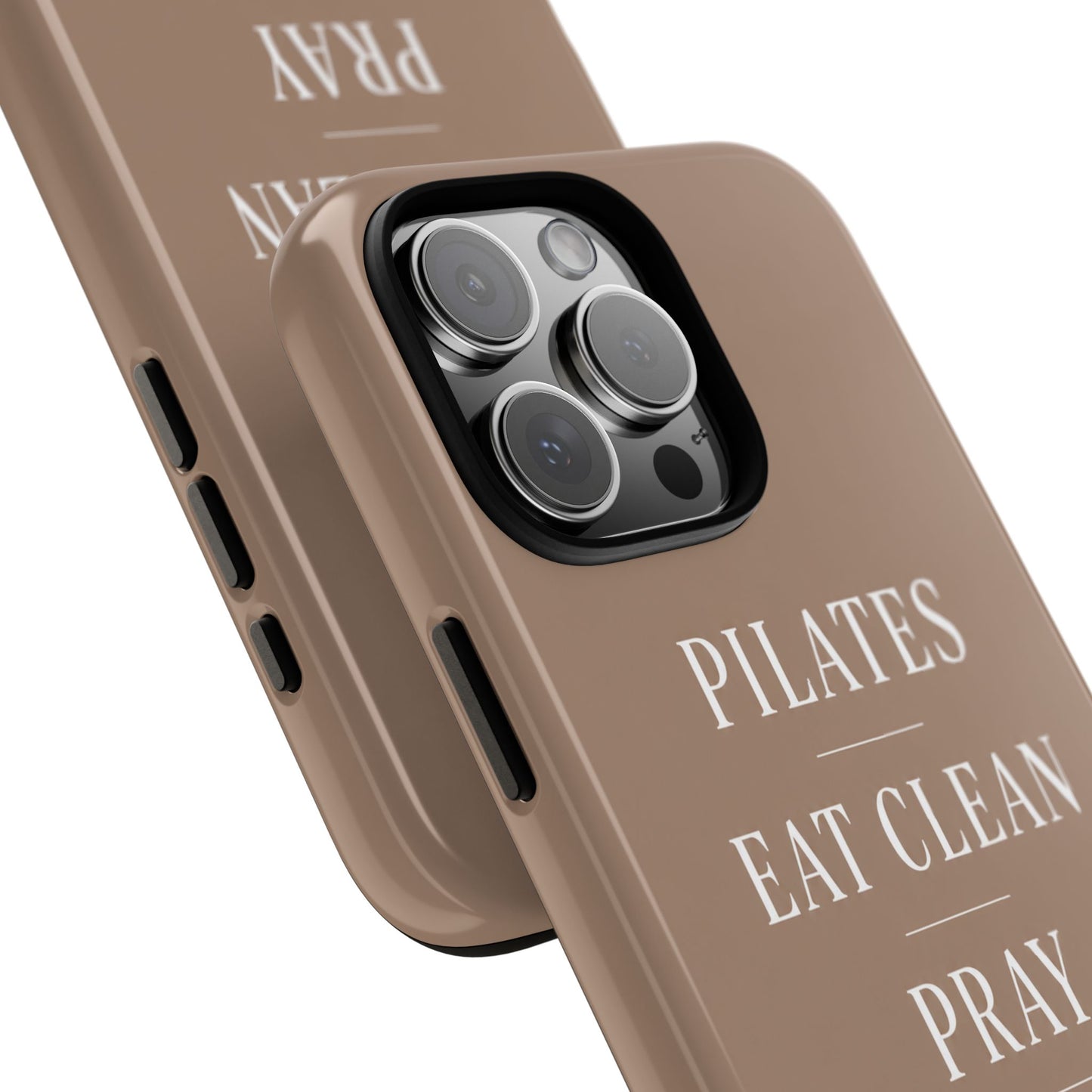 Pilates Phone Case | Eat Clean Pray Sleep Repeat Aesthetic | Wellness Girl Gift
