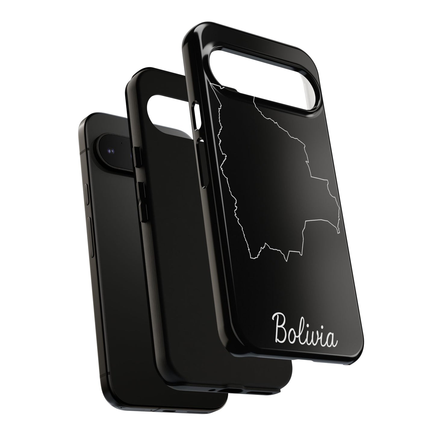 Bolivia Outline Phone Case – Minimal Country Map Tough Cover
