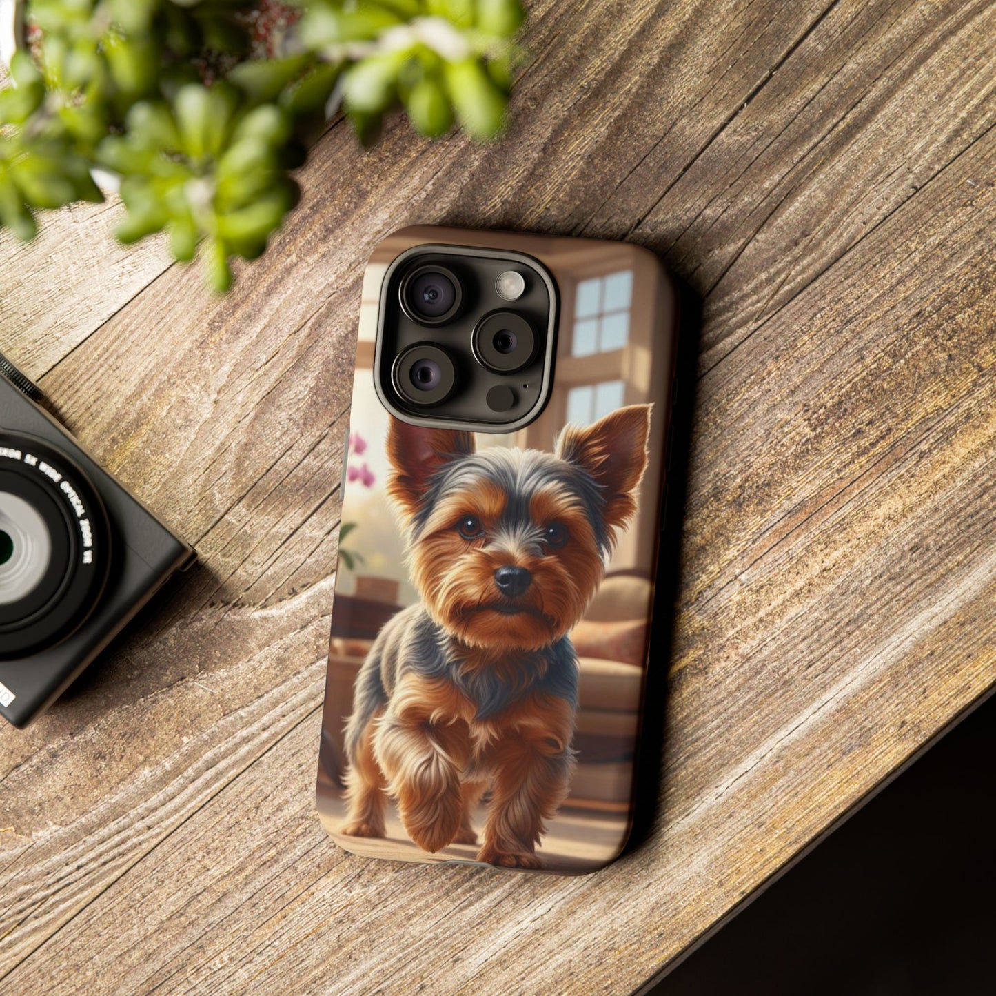 Yorkshire Terrier Phone Case – Cute Yorkie Puppy Tough Case (iPhone, Samsung, Pixel)