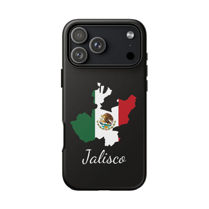 Jalisco Mexico Flag Map Phone Case | Mexican American Pride Tough Case for iPhone & Samsung