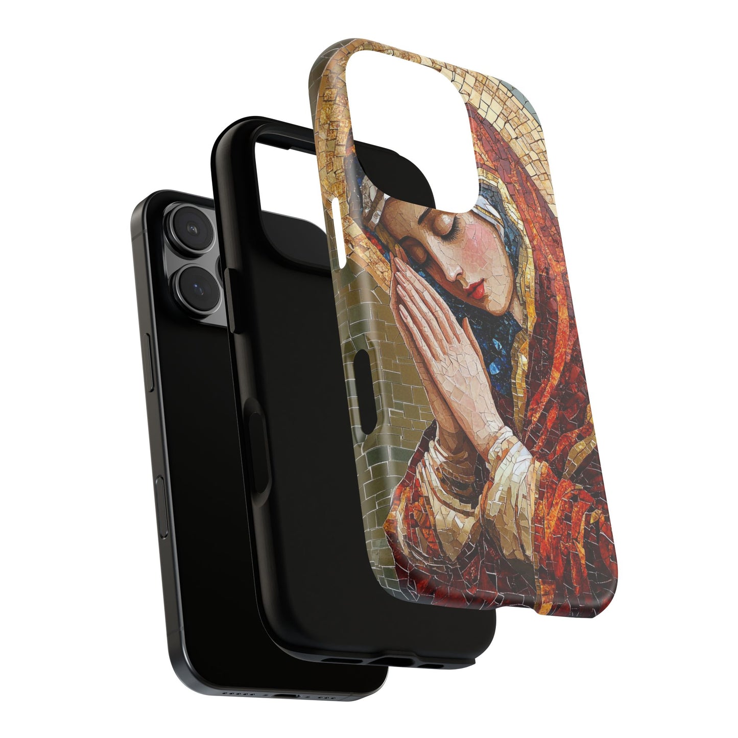 Virgin Mary Phone Case, Catholic Phone Case, Christian Aesthetic Case, Religious iPhone Case, Saint Art Case, Faith Gift