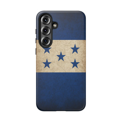 Honduras Flag Phone Case | Vintage Honduran Flag iPhone & Samsung Tough Protective Case