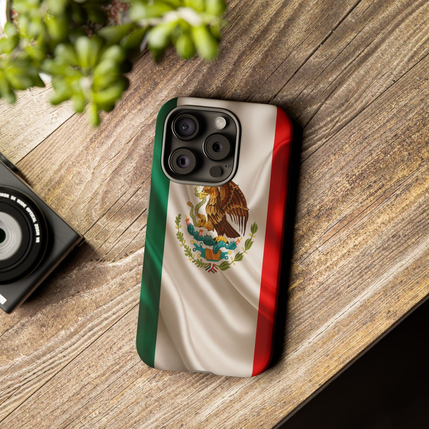 Mexico Flag Phone Case | Mexican Pride iPhone & Samsung Case | Tricolor Aesthetic Tough Protective Cover