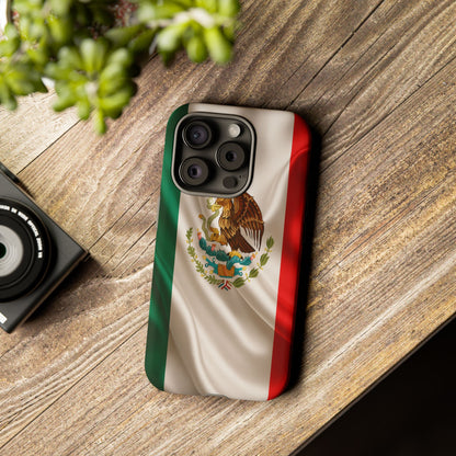 Mexico Flag Phone Case | Mexican Pride iPhone & Samsung Case | Tricolor Aesthetic Tough Protective Cover