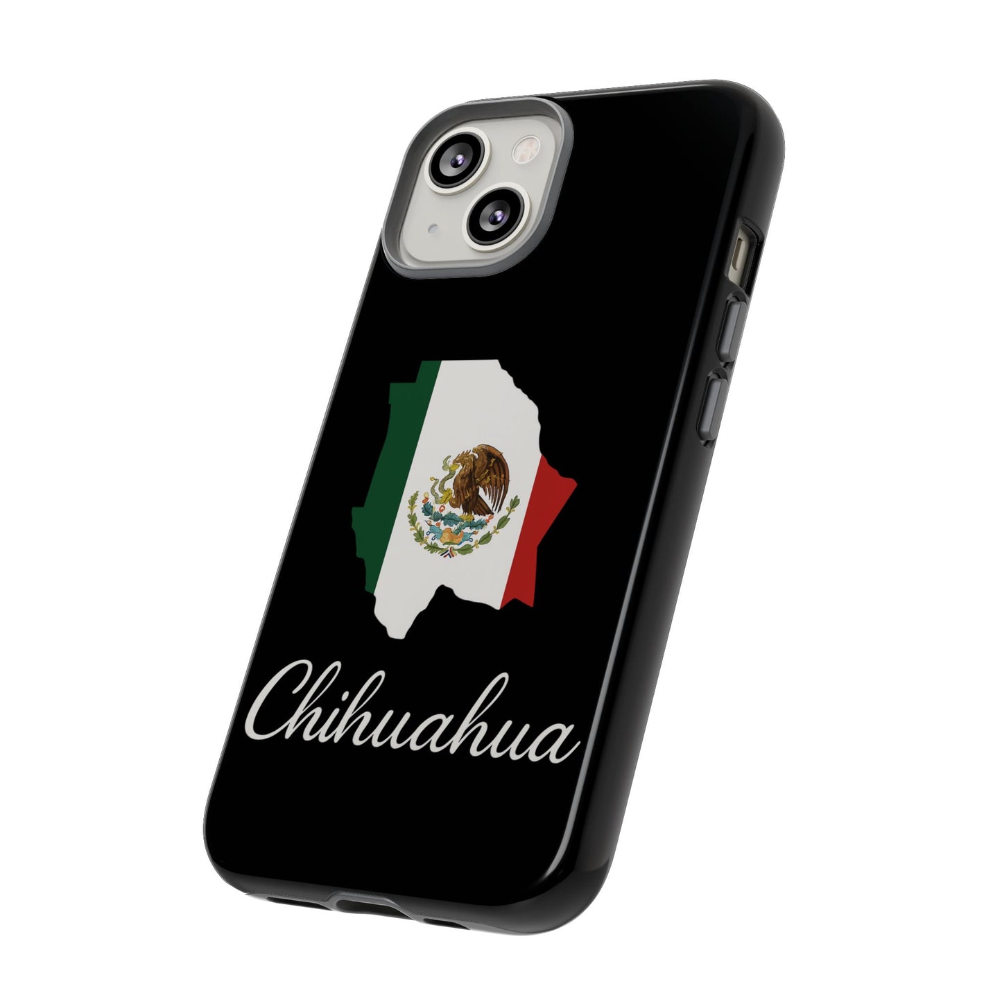 Chihuahua Mexico Flag Map Phone Case | Mexican American Pride Tough Case for iPhone & Samsung