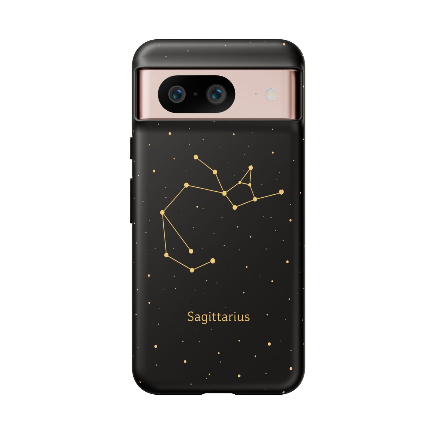 Sagittarius Zodiac Constellation Phone Case – Luxe Gold Celestial Cover