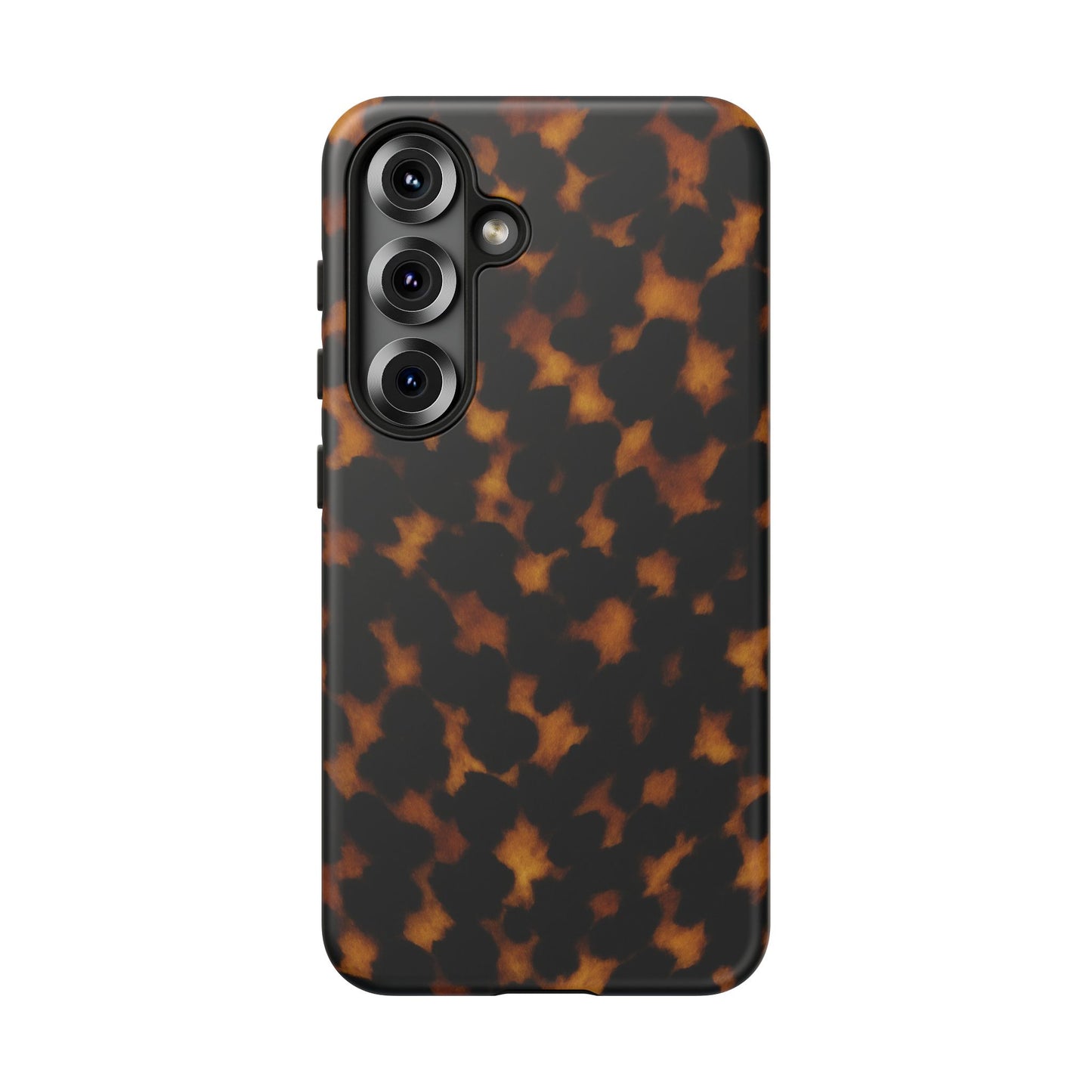 Tortoiseshell Phone Case – Brown Leopard Pattern Luxury Tough Protective Case