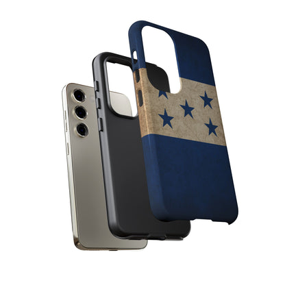 Honduras Flag Phone Case | Vintage Honduran Flag iPhone & Samsung Tough Protective Case
