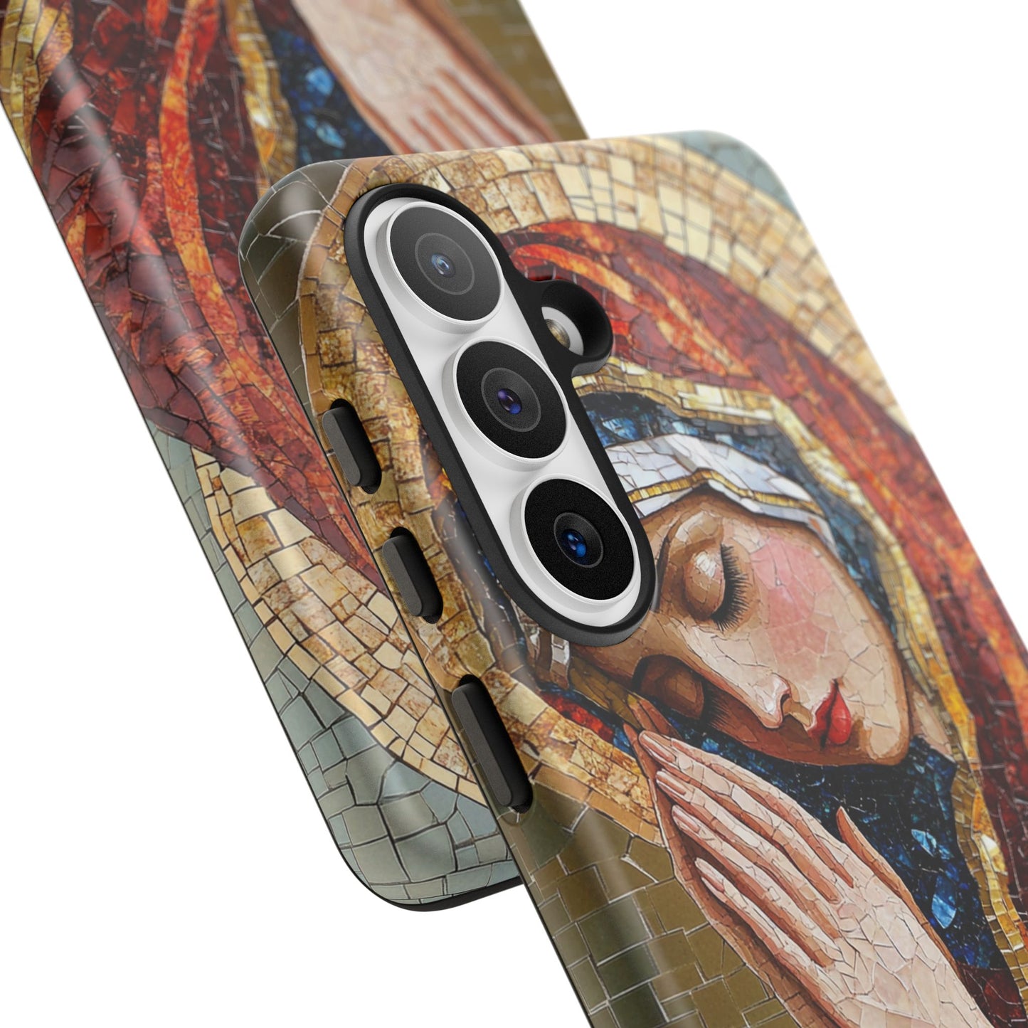 Virgin Mary Phone Case, Catholic Phone Case, Christian Aesthetic Case, Religious iPhone Case, Saint Art Case, Faith Gift