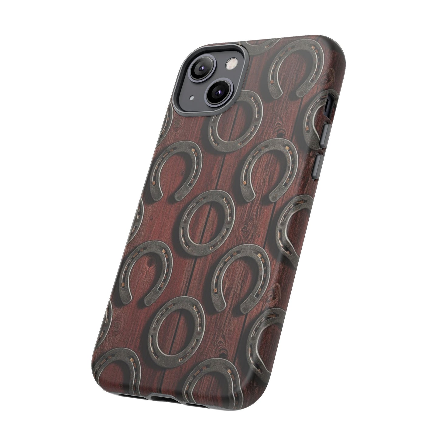 Rustic Horseshoe Western Phone Case – Cowboy Country Ranch Tough Case