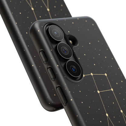 Gemini Zodiac Constellation Phone Case – Luxe Gold Celestial Cover