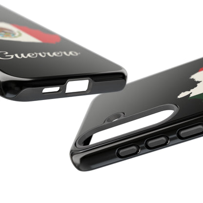 Guerrero Mexico Flag Map Phone Case | Mexican American Pride Tough Case for iPhone & Samsung