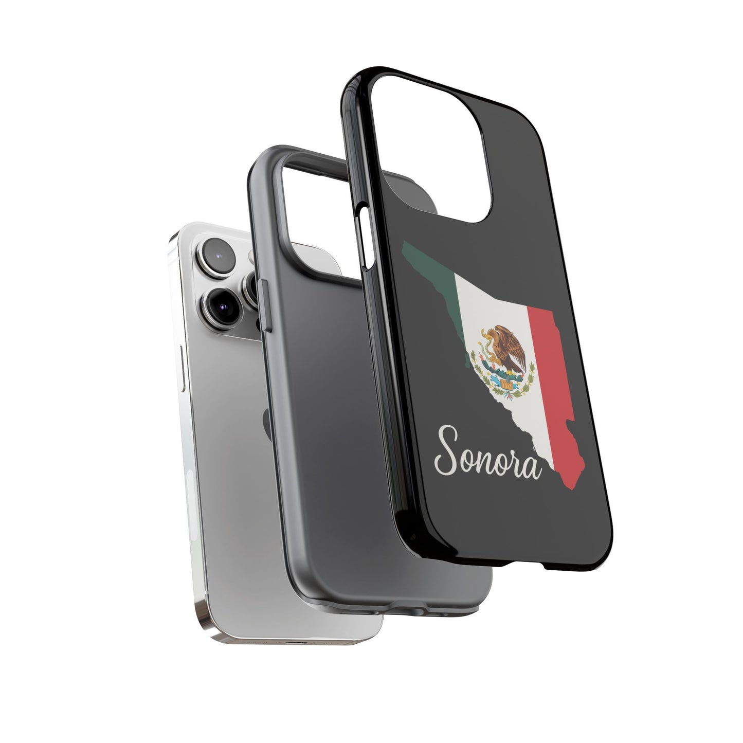 Sonora Mexico Flag Map Phone Case | Mexican American Pride Tough Case for iPhone & Samsung