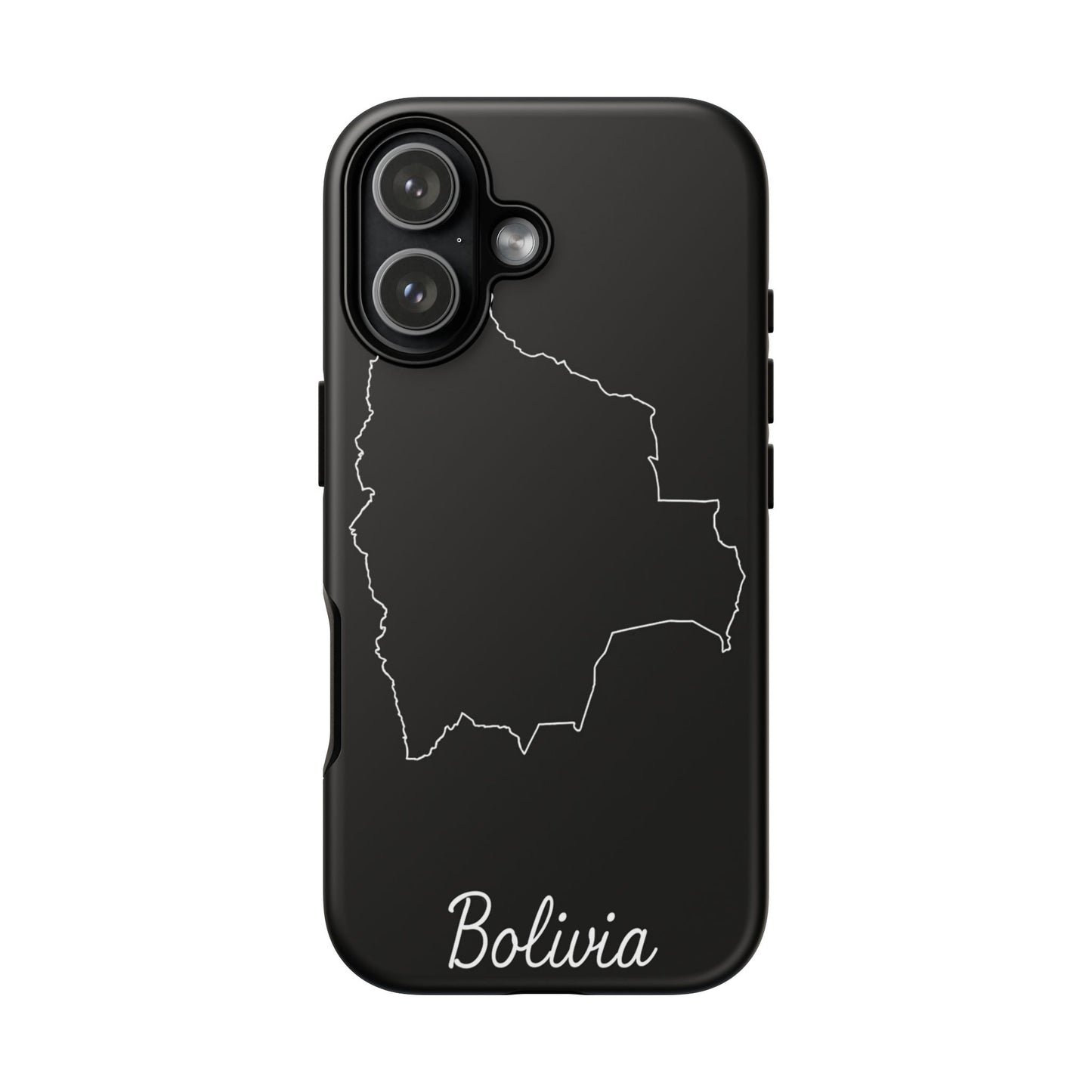 Bolivia Outline Phone Case – Minimal Country Map Tough Cover