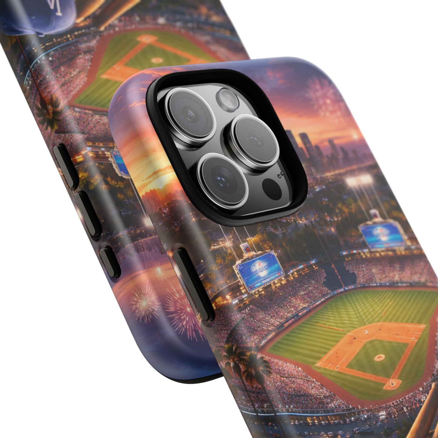 Baseball Sunset Stadium Phone Case LA Game Day Sports Aesthetic Case