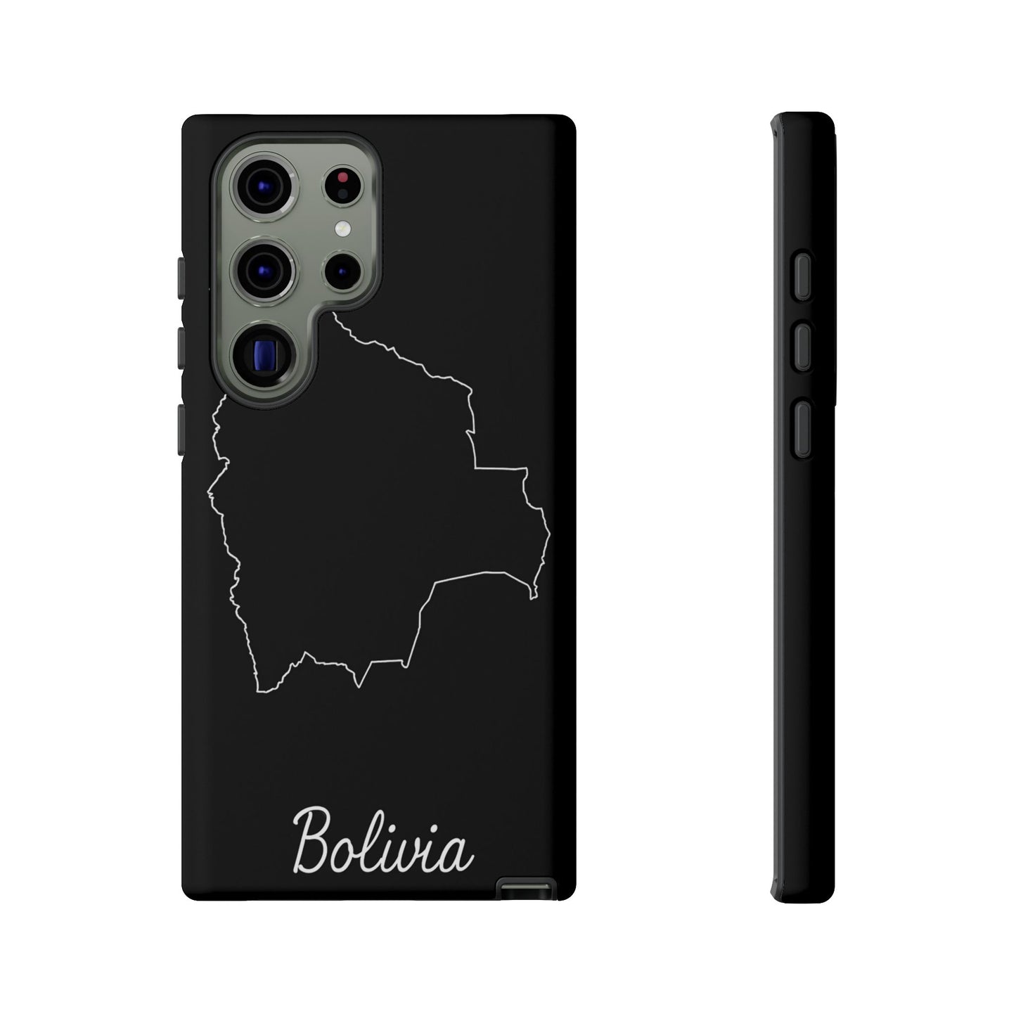 Bolivia Outline Phone Case – Minimal Country Map Tough Cover