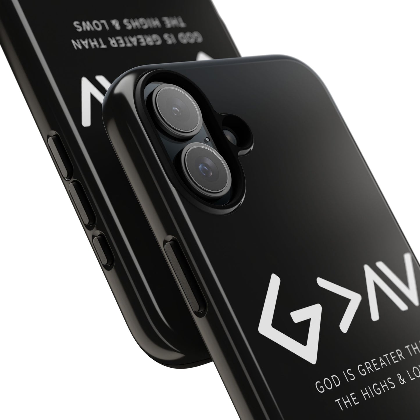 God Is Greater Than The Highs & Lows G>∧∨ Christian Phone Case