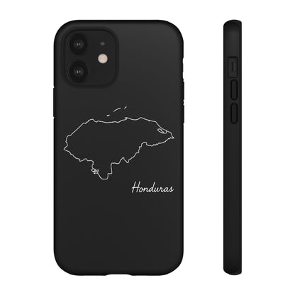 Honduras Outline Phone Case – Minimal Country Map Tough Case (iPhone, Samsung, Pixel)