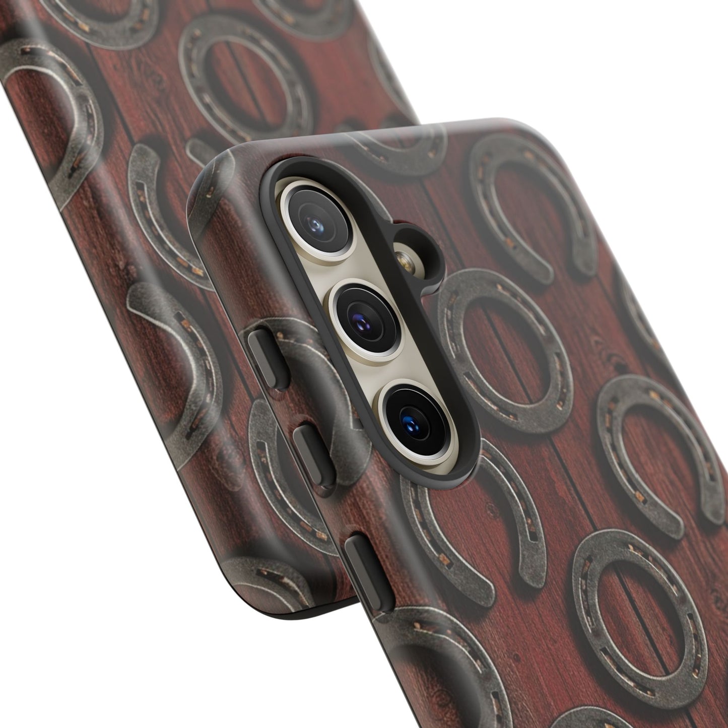 Rustic Horseshoe Western Phone Case – Cowboy Country Ranch Tough Case